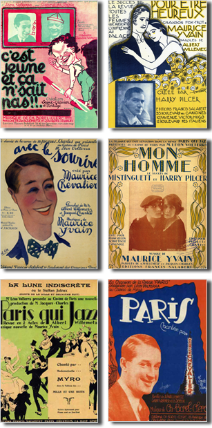 Affiches Operettes d'Albert Willemetz